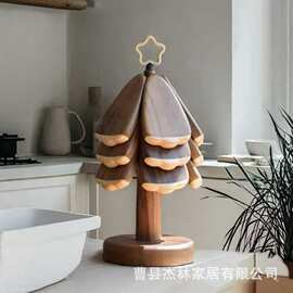 跨境一棵树杯垫家居桌面装饰圣诞树隔热垫碗碟餐具垫咖啡杯垫礼物