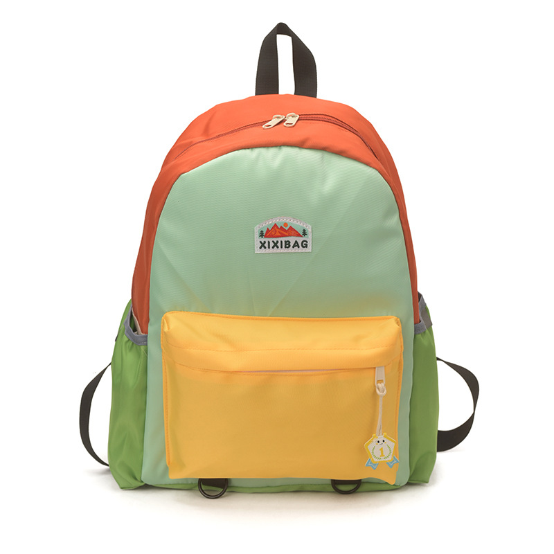 Jardín de infantes para hombres y mujeres, mochila de color extranjero, mochila de estudiantes de primaria de gran capacidad, 2026 nueva mochila infantil transfronteriza