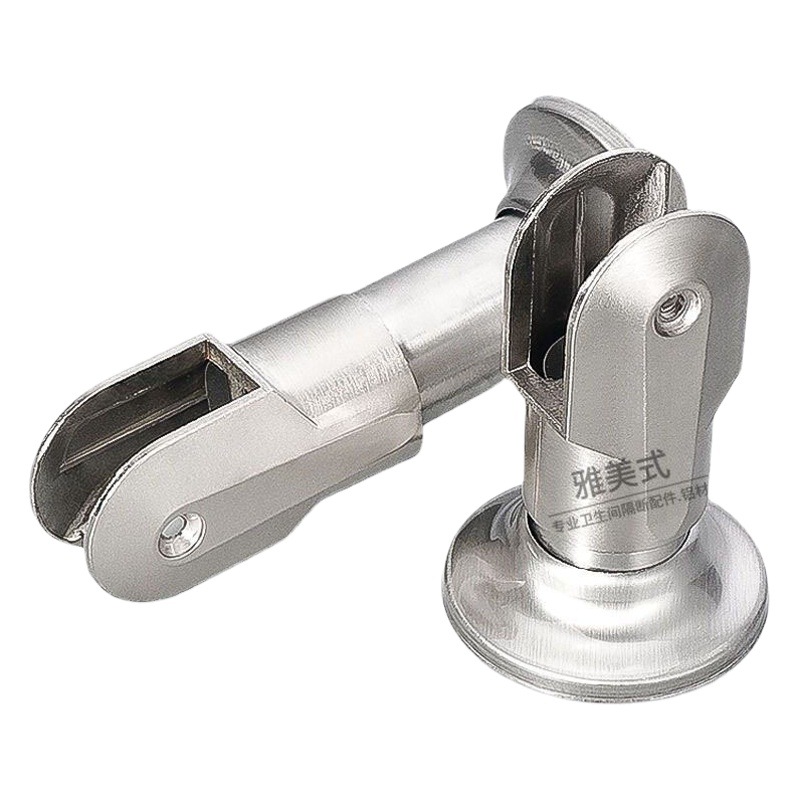Public toilet support foot toilet partition hardware accessories Partition Support foot stainless steel bracket foot splint foot