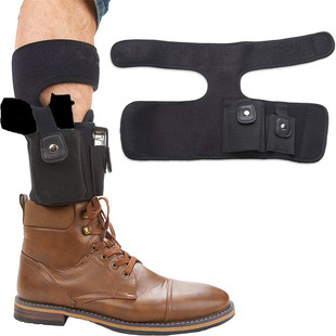 Outdoor Tactical Leg Holster Hidden Universal Breathable Diving Material Holster Field Ankle Leggings Holster
