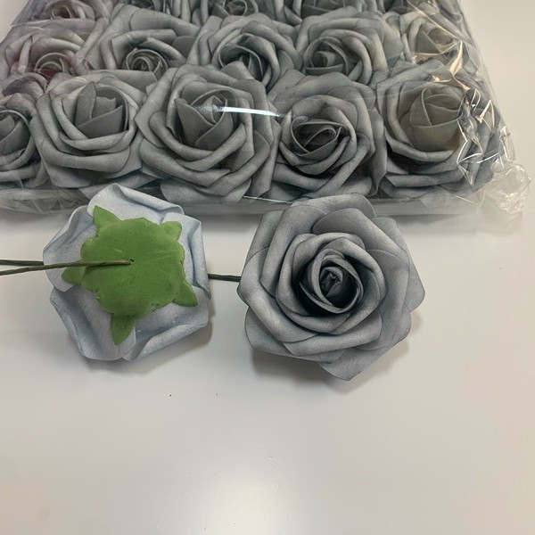 Azul grisáceo teñido