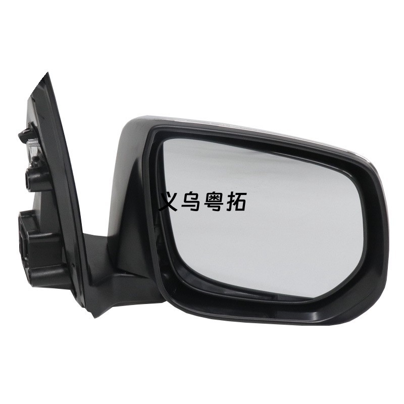 Suitable for Isuzu pickup DMAX, left and right electroplated automatic folding manual rearview mirrors