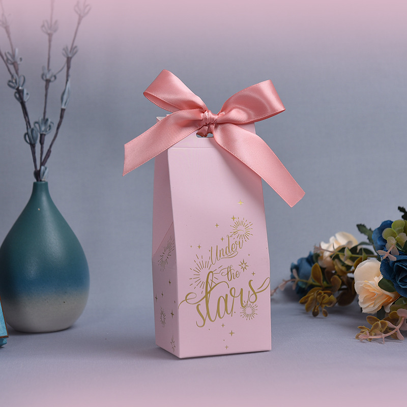 Caramelo pequeño lote verde caja de dulces frescos boda mano pequeña caja de regalo caramelo translúcido pequeña bolsa de regalo