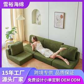 亚马逊厂家定制可折叠沙发床多功能睡椅沙发适用于客厅卧室小空间