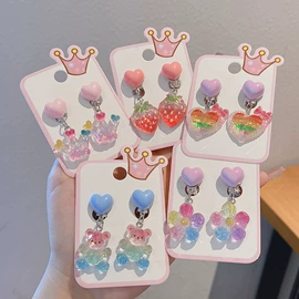 发夹;儿童发饰;儿童耳饰