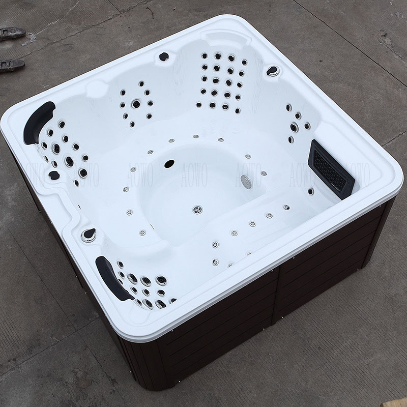 bañera acrílica gran piscina al aire libre jacuzzi bañera de hidromasaje villa termostática piscina spa piscina de hidromasaje 6 personas