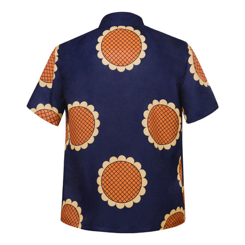 Two-Dimensional Anime One Piece Luffy Cosplay Costume Sunflower Shirt Halloween Comic Con Cosplay Costume