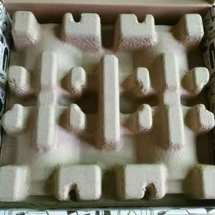 Customized Large Furniture Paper Trays on Demand, Yellow Pulp Molded High Load-Bearing Odor-Free Household Appliances Paper Trays Source