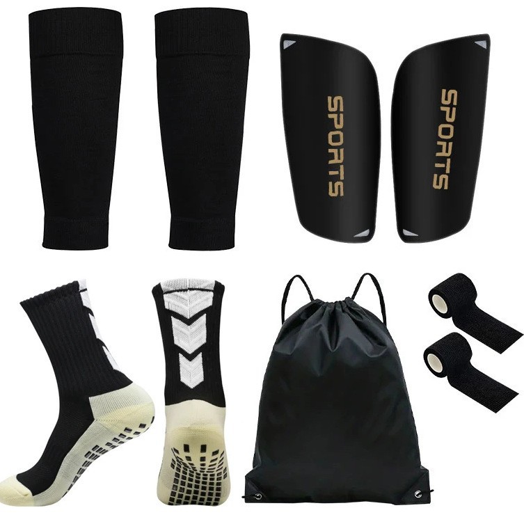 Temu Cross-Border Best-Selling Football Sock Set Professional Thickened Towel Bottom Amazon Shein Leg Sleeve Protector Bandage