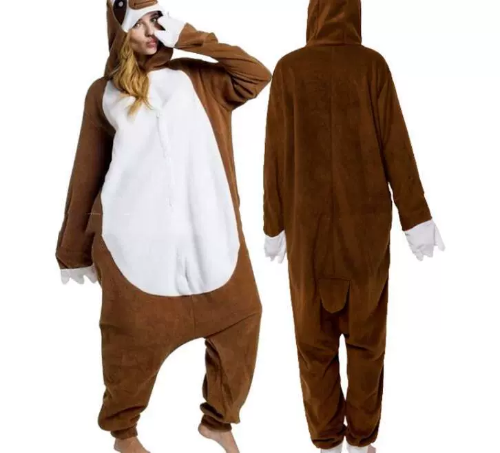 [Японская оригинальная версия Rilakkuma Kigurumi взрослый комбинезон пижама Мишка-падер]