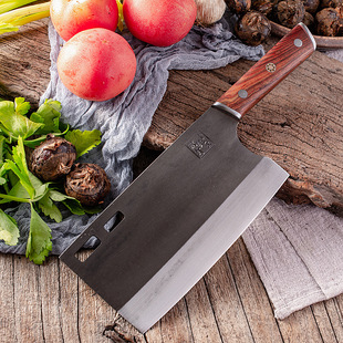 Hand Forged Kitchen Knife Chopping Knife Thick Back Big V Blade Thin Super Sharp Chop Chicken Chop Chop Chop Knife Commercial Household Knife