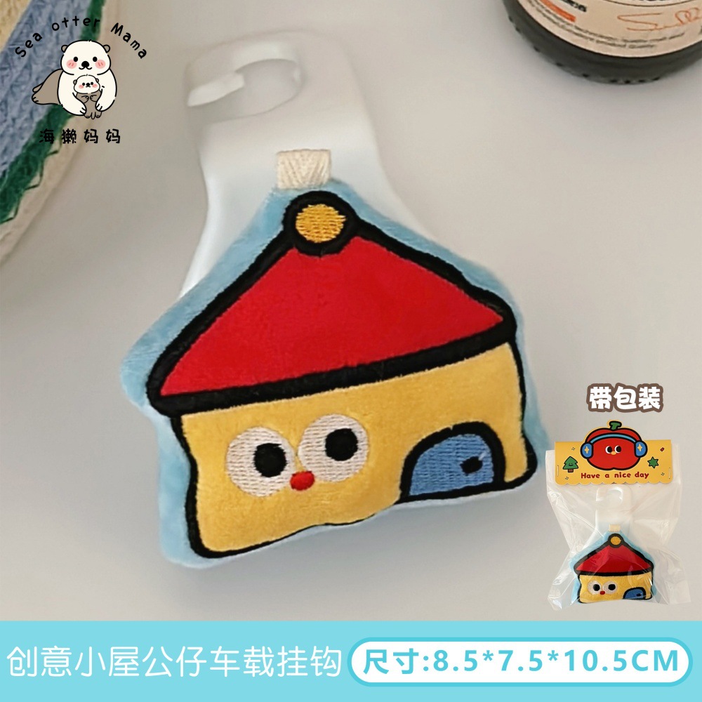 Tengyi original lindo muñeca gancho de coche chica percha decoración interior colgante muñeca gancho creativo al por mayor