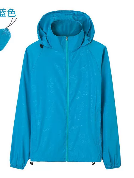 Factory wholesale outdoor skin clothing men's ultra-thin quick-drying fishing clothing sunscreen clothing women's long sleeve sports coat waterproof
