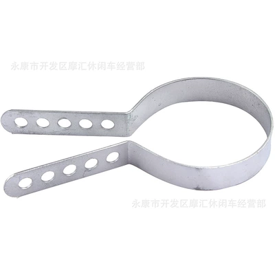 Mini Bicycle Accessories Two-Stroke 50Cc 80Cc Exhaust Pipe Silencer Chimney Clamp Fixing Clip