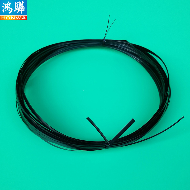 供应电源线捆扎无芯扎带 单面 黑色免费裁切环保pet无铁芯迷你带