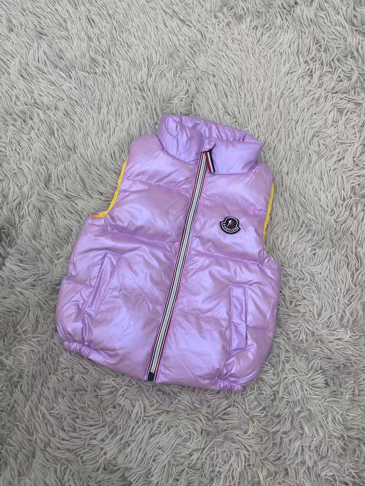 Nuevo invierno de los niños abajo chaleco niños y niñas engrosada cálido soporte collar chaleco exterior