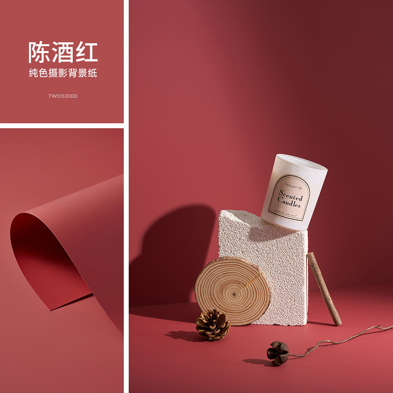 白色pvc背景纸摄影专用产品拍摄静物不反光影棚高级感百搭中国风|undefined
