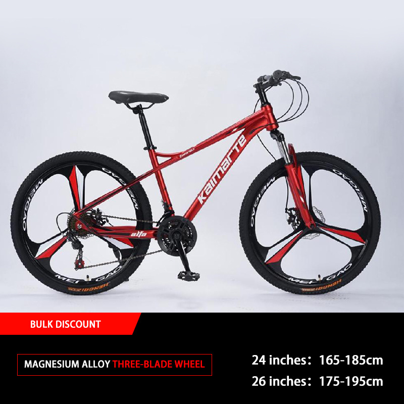 Bicicletas de montaña 26 - 29 pulgadas para adultos bicicletas cross-country estudiantes bicicletas de 24 pulgadas bicicletas de amortiguación de velocidad bicicletas transfronterizas