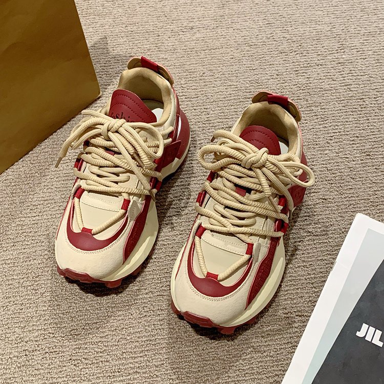 Versatile Women's Dad Running Shoes With Thick Soles And Comfort_voghion.com