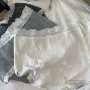 女士无痕法式蕾丝三角裤