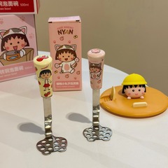 正規版はちびまる子ちゃんのニンニクつぶし器のマッシュポテトを許可します。