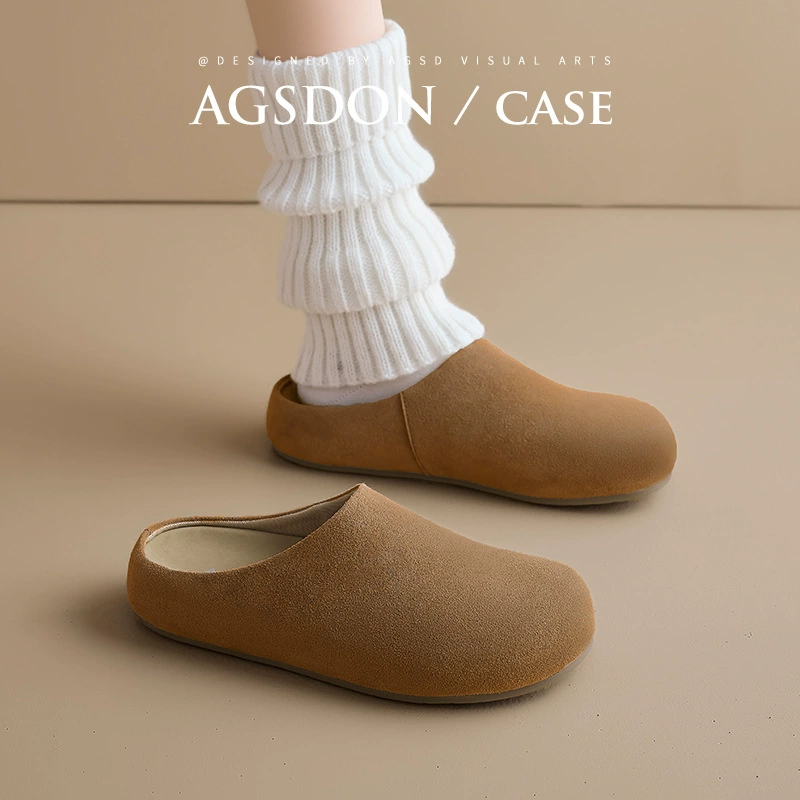 Autumn fleece slippers for leisure, 2025 years