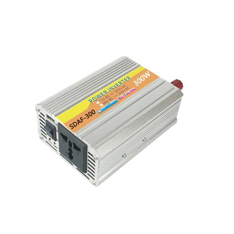 24V 300W 修正波逆变器 300W足功率车载逆变器带接反保护和USB