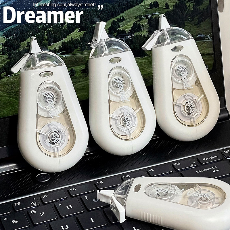 INS Little Red Book misma cinta de corrección de volteo de cuatro colores de aspecto alto estudiante cinta de corrección de silencio de gran capacidad