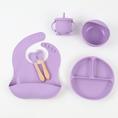 6点セット シリコン製食器 ベビー用品 母子用品 サプライヤー 子供用品 赤ちゃん食器セット シリコンボウル