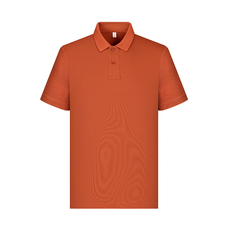 Negocio de dos botones antibacteriano fresco solapa de manga corta polo polo impresión personalizada logo verano hombre sentido avanzado