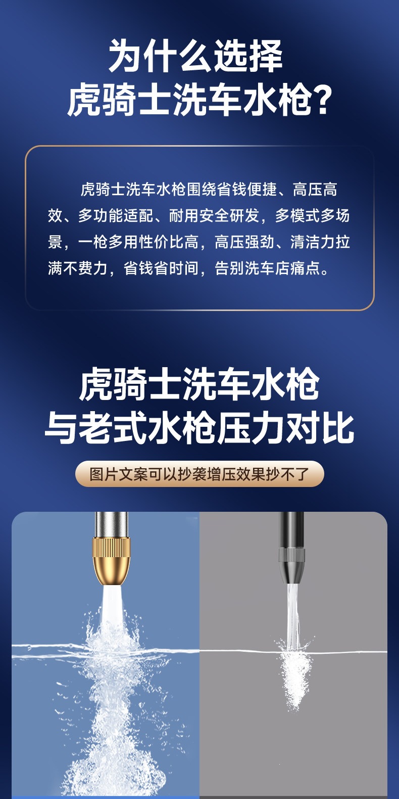 Suitable for German car wash water guns, high-pressure nozzles, household faucets, retractable water pipes, flexible hoses, and powerful anti-explosion cleaning