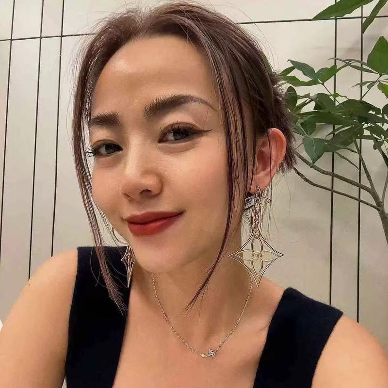 速卖通欧美跨境热销复古耳环几何形状气质高级感耳钉镂空耳饰女|undefined