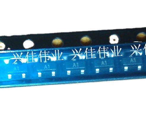 贴片三极管 BAW56 SOT23 A1丝印 0.2A/70V 100只4元 3K/盘=110元
