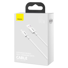 倍思优胜系列快充数据线USB to Type-C/IP/PD20W快充线2M