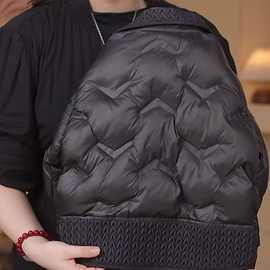 男童冬装棉衣2025新款洋气中大童加绒加厚休闲保暖连帽冬款棉服潮