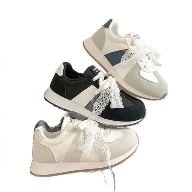 2025 nuevo otoño gran hermoso ballet zapatos deportivos casuales de mujer con suela gruesa cabeza redonda no zapatos Gump