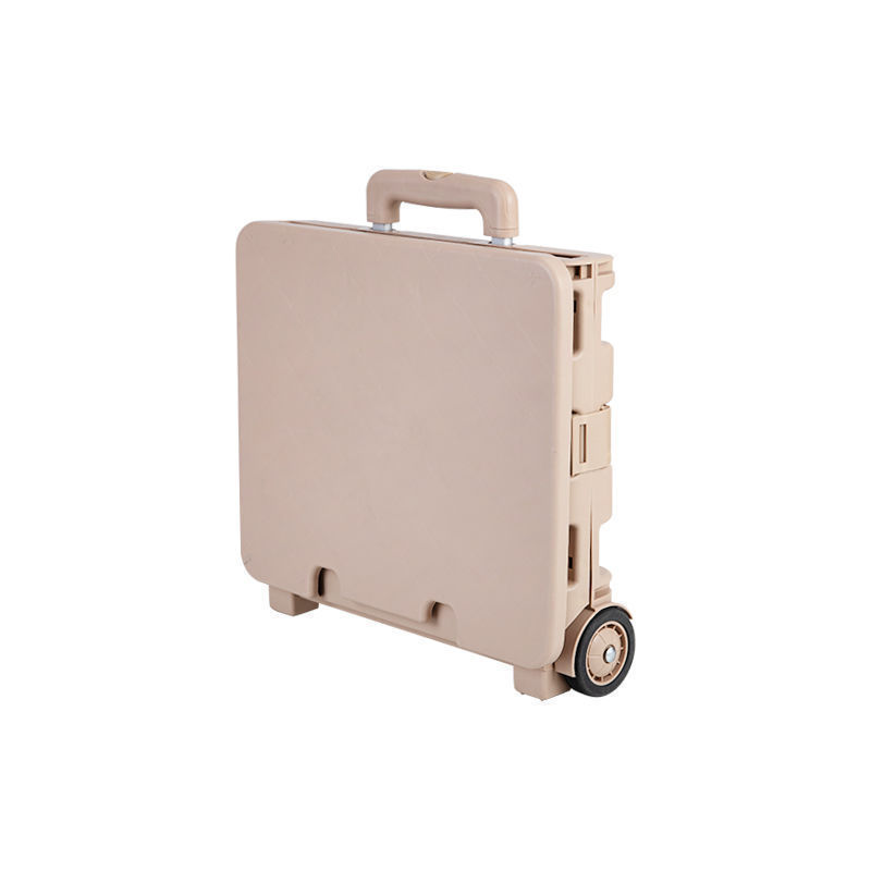 Folding Grocery Shopping Cart Supermarket Trolley Trendy Household Delivery Handcart for Market Stalls