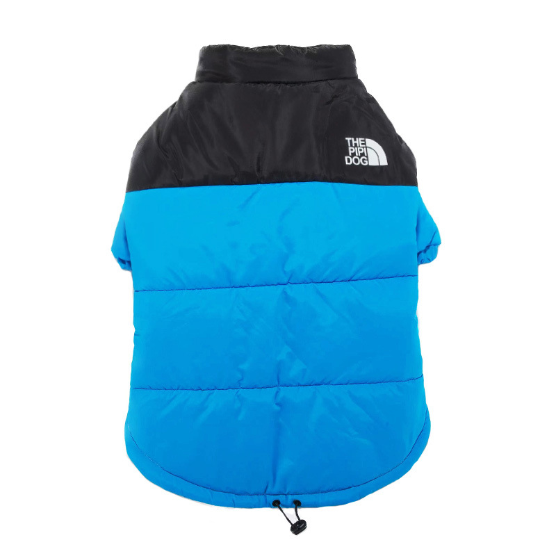 Amazon Otoño e Invierno ropa para mascotas ropa de cubo francés ropa de perro a prueba de viento engrosada perro ropa de algodón acolchado al por mayor