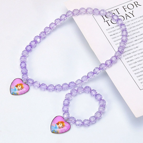 Purple Sophia (necklace bracelet)