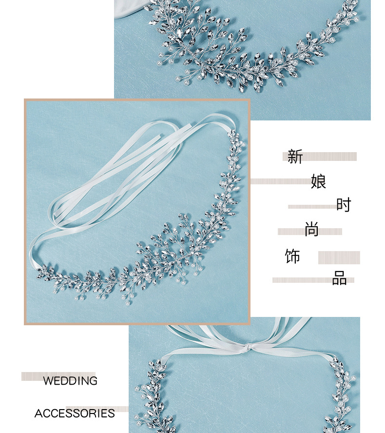 Fashion handmade rhinestone headband wholesale