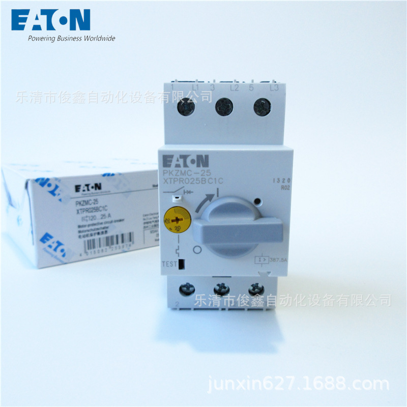 原装正品EATON伊顿 PKZMC-25 电动机保护断路器20-25A