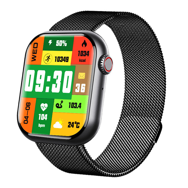 Transfronterizo F108 reloj inteligente deportivo Bluetooth llamada frecuencia cardíaca presión arterial oxígeno termómetro de monitoreo de pulsera de salud