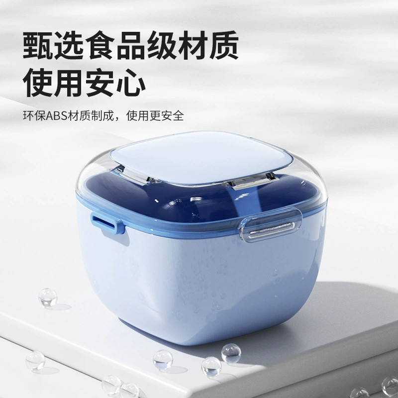 Многофункциональный двухслойный зубной щит коробка для ортодонтического хранения Расслоенная портативная коробка для хранения зубных протезов через границу