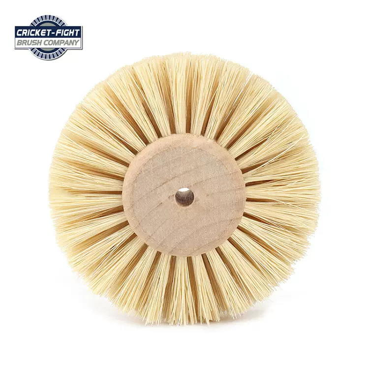 剑麻毛刷轮剑麻丝轮剑麻毛轮黄棕毛扫轮刷子打磨剑麻花头抛光刷轮