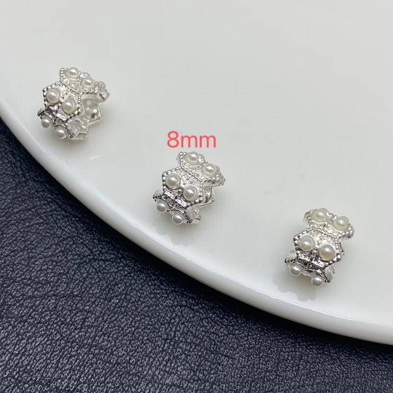 贝珠跑环隔珠保色锆石散珠微钻穿珠手工水晶文玩手串手链DIY饰品|undefined