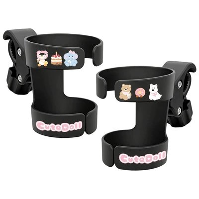 Other Electric Vehicle Accessories – Cartoon Electric Vehicle Water Cup - black-geely-cute-things