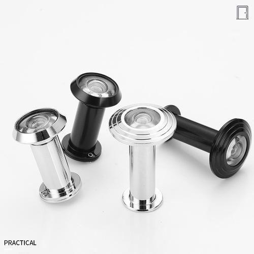 Anti-theft door cat eye wooden door mirror 200 degree wide angle high definition glass lens anti prying anti rotation hotel door high definition sheep eye