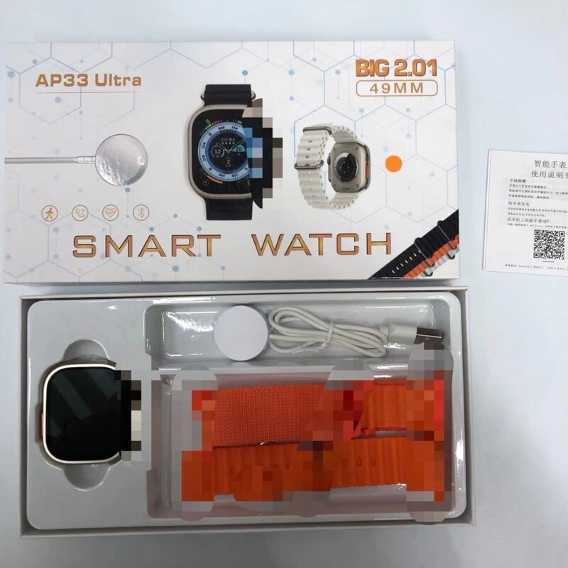 ap33 ultra smart Watch Huaqiangbei 3 iwatch strap s8ultra Watch Bluetooth Phone Watch