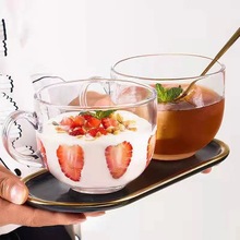厂家批发网红早餐杯燕麦酸奶杯简约大容量水杯奶茶杯咖啡杯