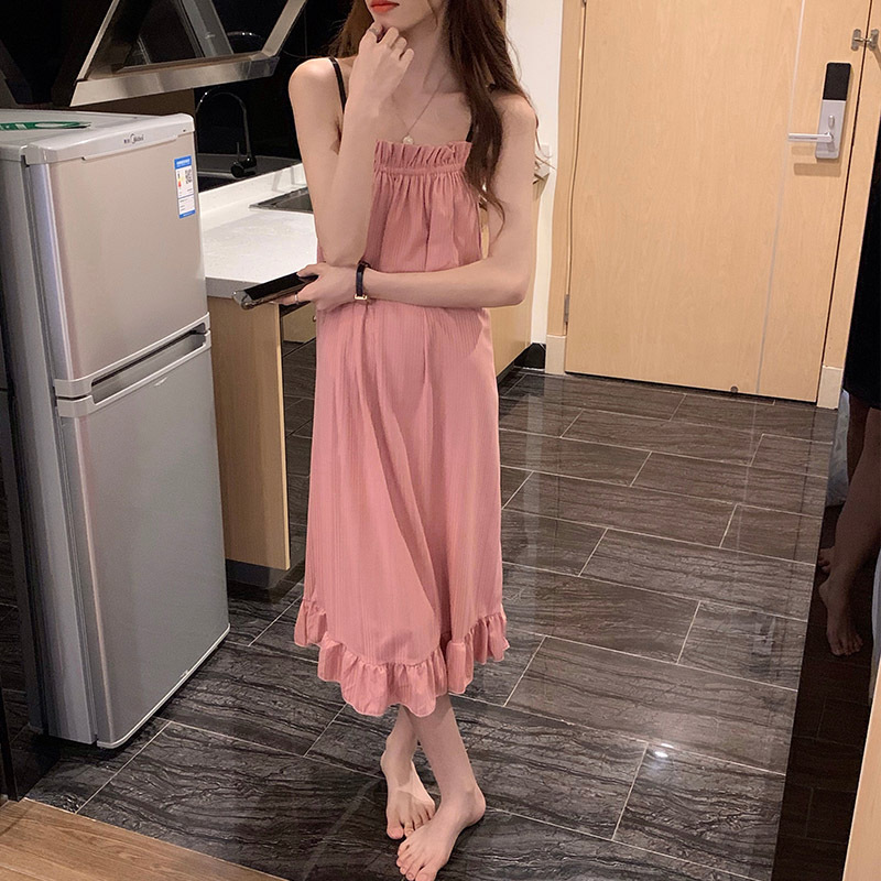 Vestido de noche con tirantes estilo princesa para mujer_voghion.com